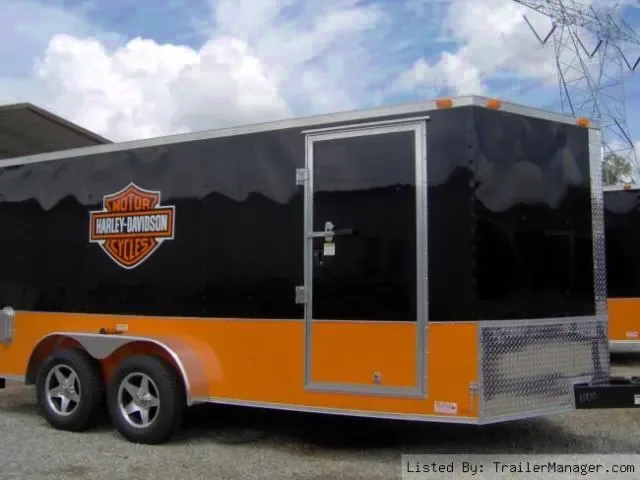 2025 Covered Wagon 8.5x16CH-HP Black Auto Trailer – High Performance