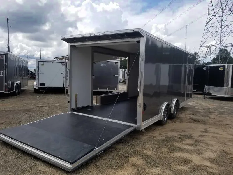 2025 Mission 8.5x20 Enclosed Spread Axle Car Hauler - Bonaire, GA