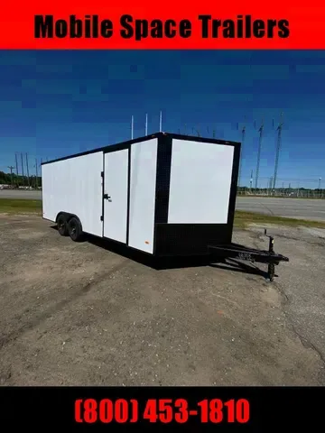 2025 Freedom 8.5x20 Enclosed Car Hauler - 10K Blackout Semi-Screwless