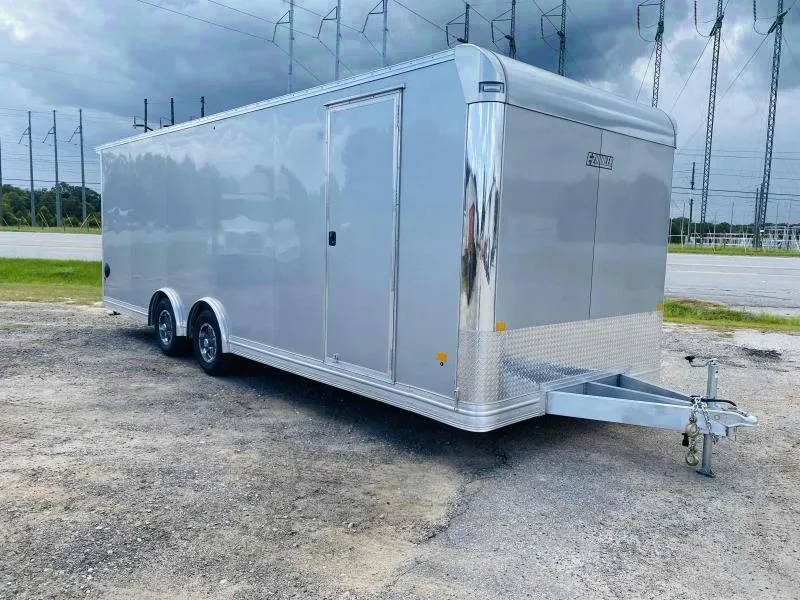 2025 Mission 8.5x24 Silver Enclosed Car Hauler - Bonaire, GA