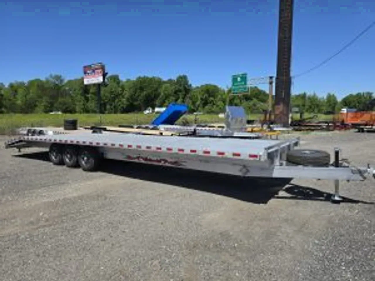 Aluminum 2026 8.50X35 Wolverine Trailers 8.5×35′ Aluminum Car Hauler Deck Over Trailer -alum8535-dte8535-058659 8.50 ft. x35 ft.
