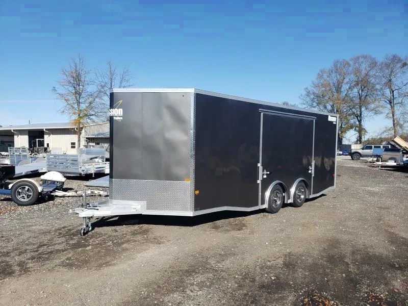 2025 Mission 8.5x20 Aluminum Enclosed Car Hauler - Bonaire, GA