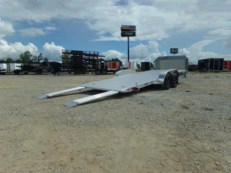 2025 Aluma 82 x 18 Tilt Low Profile Car Hauler w/ Toolbox - Bonaire, GA