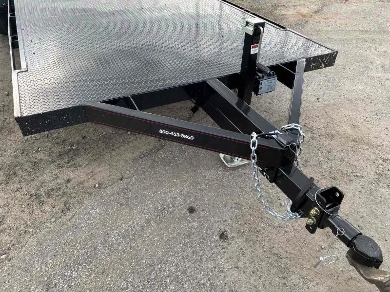 2025 Kwik Load 7x22 12k Black Roll Back Tilt Auto Trailer