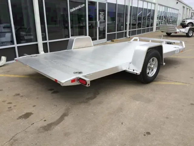 2025 Aluma 8214HS 6.5x14 Single Axle Aluminum Tilt Car Hauler