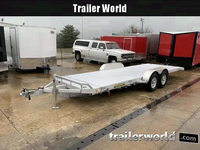 2025 Aluma 6.5x20 Tilt Bed Aluminum Car Hauler 10K GVWR