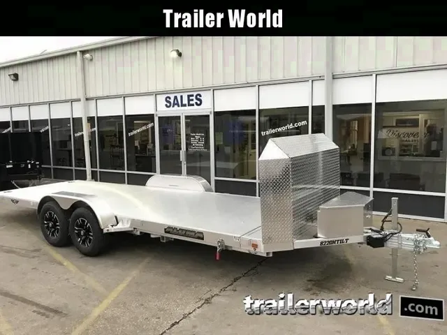 2025 Aluma 8220H Aluminum Tilt Car Hauler 6.5x20 - Make an Offer!