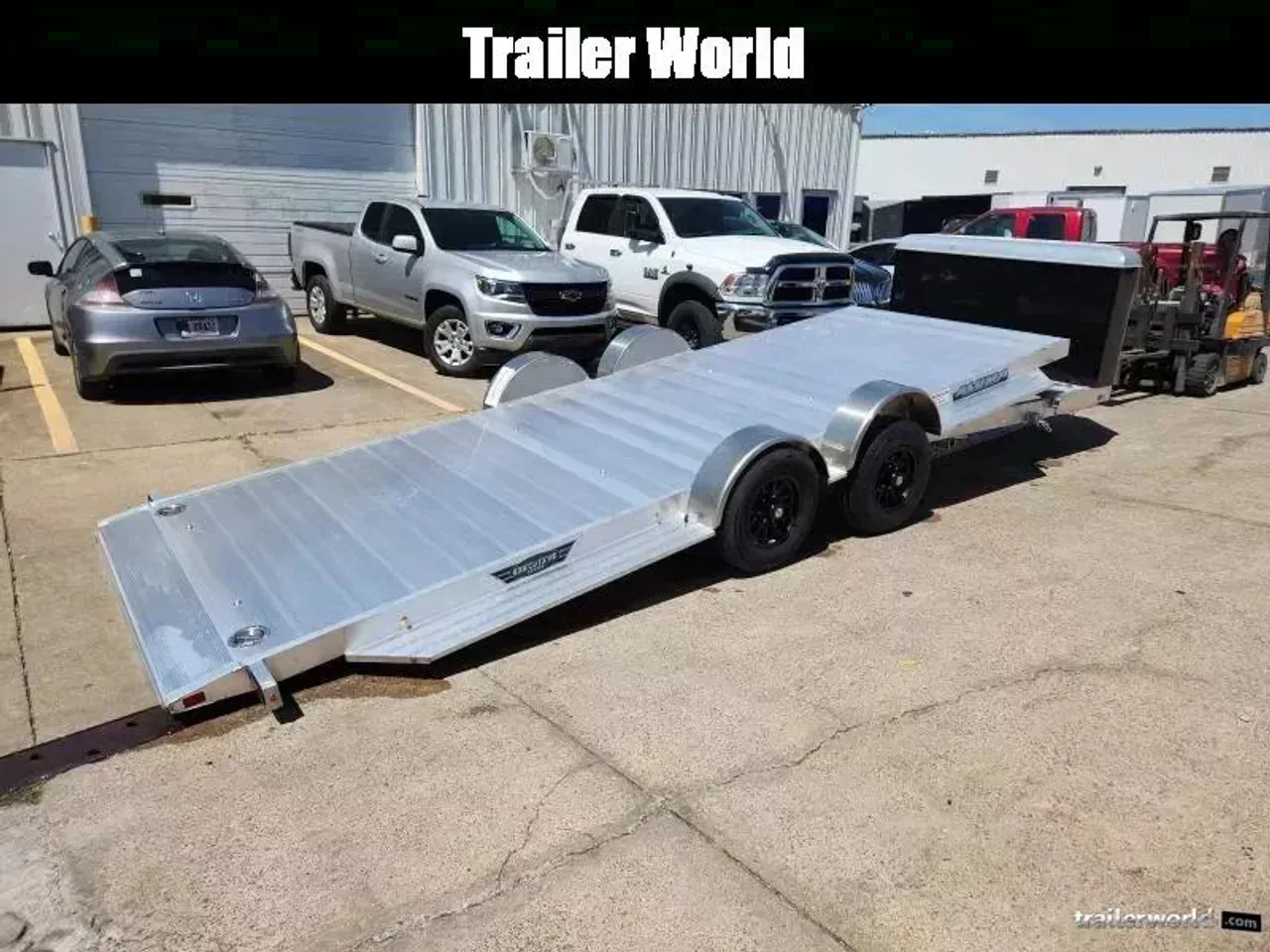 315117 - 2027 Aluma 8220 82" x 20' H-XL-Tilt Car Hauler (2)5200# Axles Car Hauler Trailer