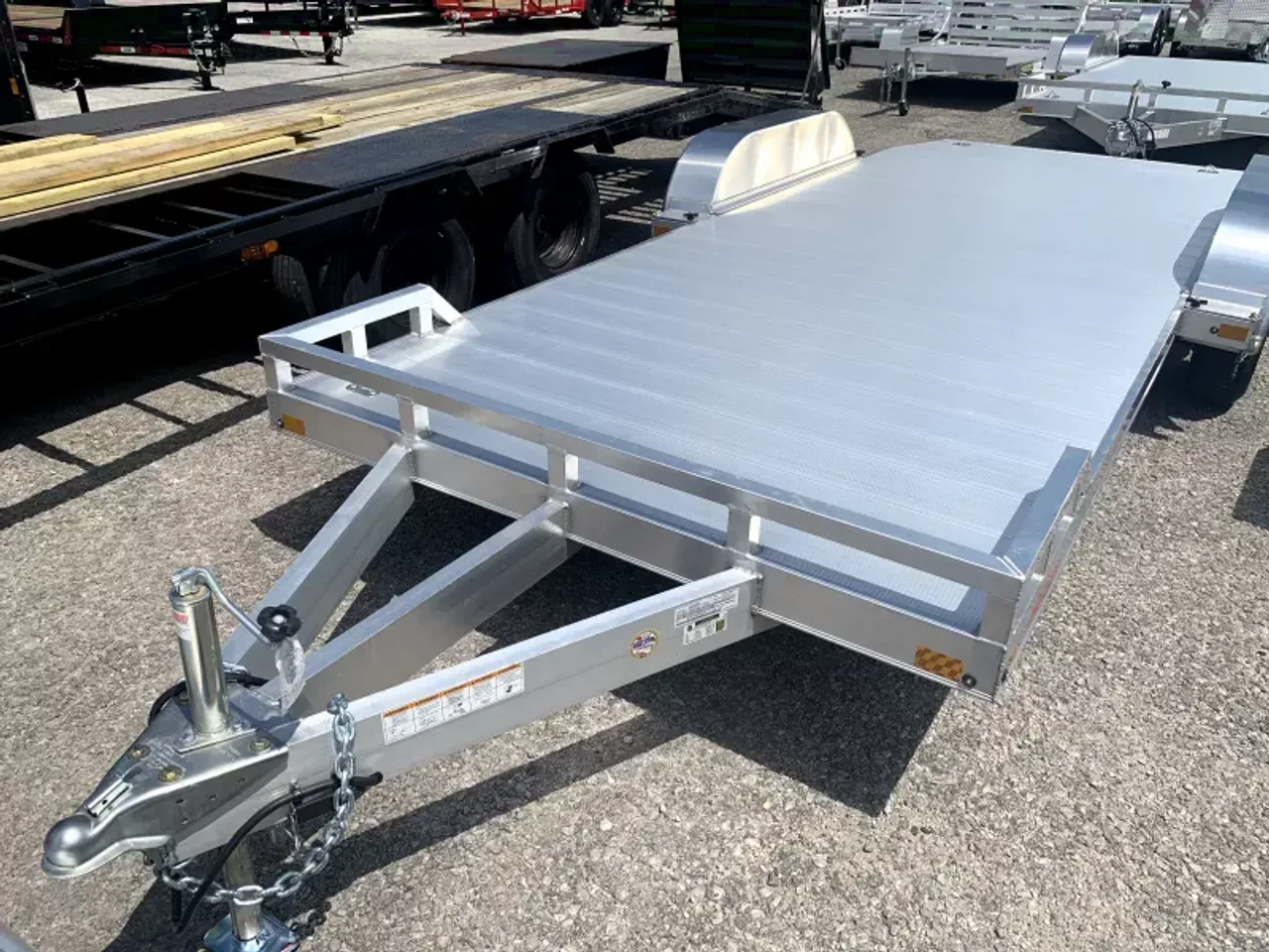 026736 - 2025 High Country Trailers 80" x 20' Slide-in Ramps Aluminum Open Car Hauler Car Hauler Trailer
