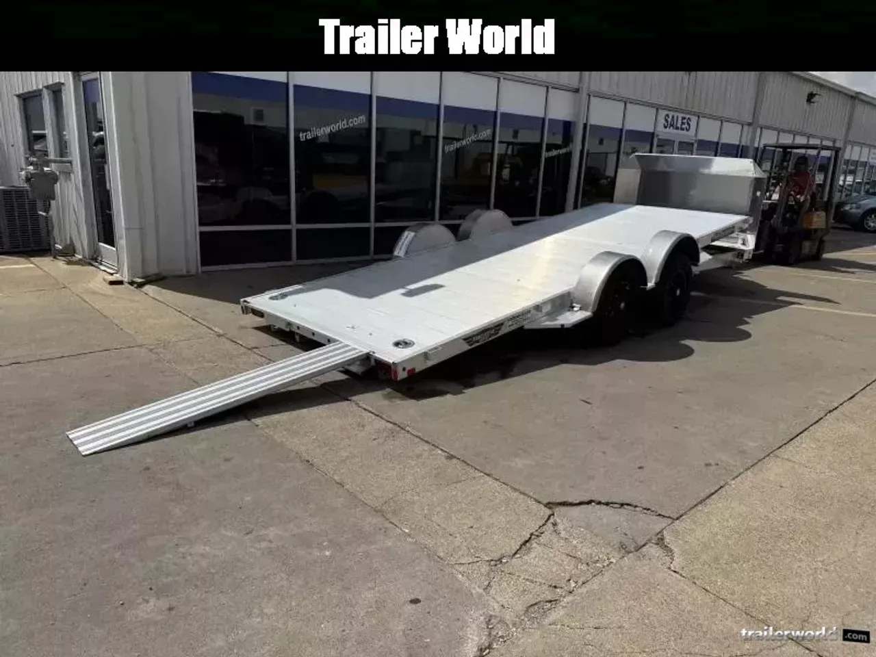 304708 - 2026 Aluma Heavy Axles Low Profile Tilt 81" x 18' Car Hauler Car Hauler Trailer