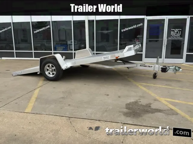2025 Aluma 7x14 Aluminum Tilt Car Hauler Trailer - Bowling Green, KY