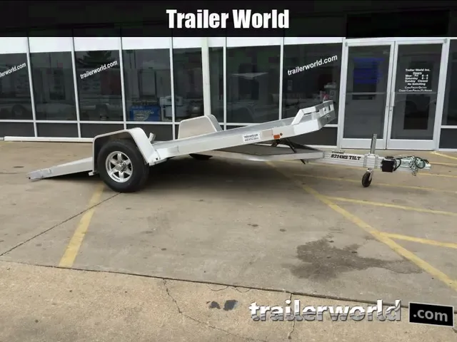 2025 Aluma 7x14 Single Axle Aluminum Tilt Car Hauler - Bowling Green, KY