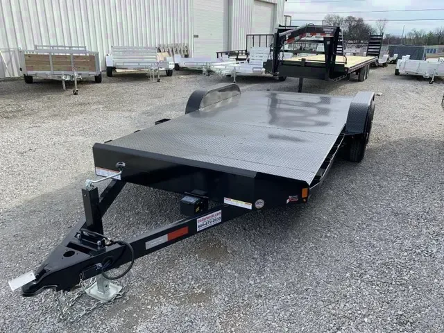 2025 Sure-Trac 7x18 Steel Deck Car Hauler Trailer – Make an Offer!