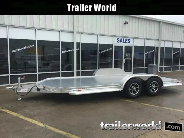 2025 Sundowner 7x19 Aluminum Open Car Hauler Trailer