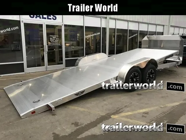 2025 Aluma 8220H Anniversary Edition 7x20 Aluminum Tilt Car Hauler - Make Offer!