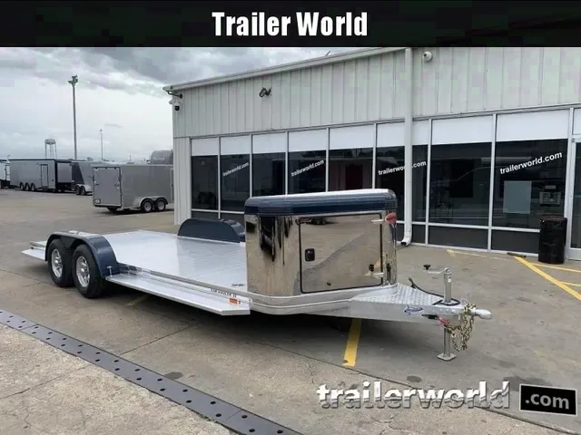 2025 Sundowner ULTRA 22' Aluminum Car Hauler - Blue