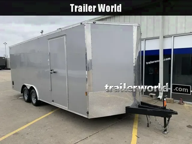 2025 Continental Cargo 8.5x20 Enclosed Auto Trailer (Silver) - Make Offer