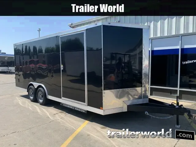 Secure 2025 Covered Wagon 8.5x20 Goldmine Series Auto Trailer