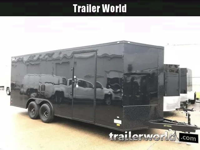 2025 Covered Wagon 8.5x20 Enclosed Car Trailer - 10k GVWR