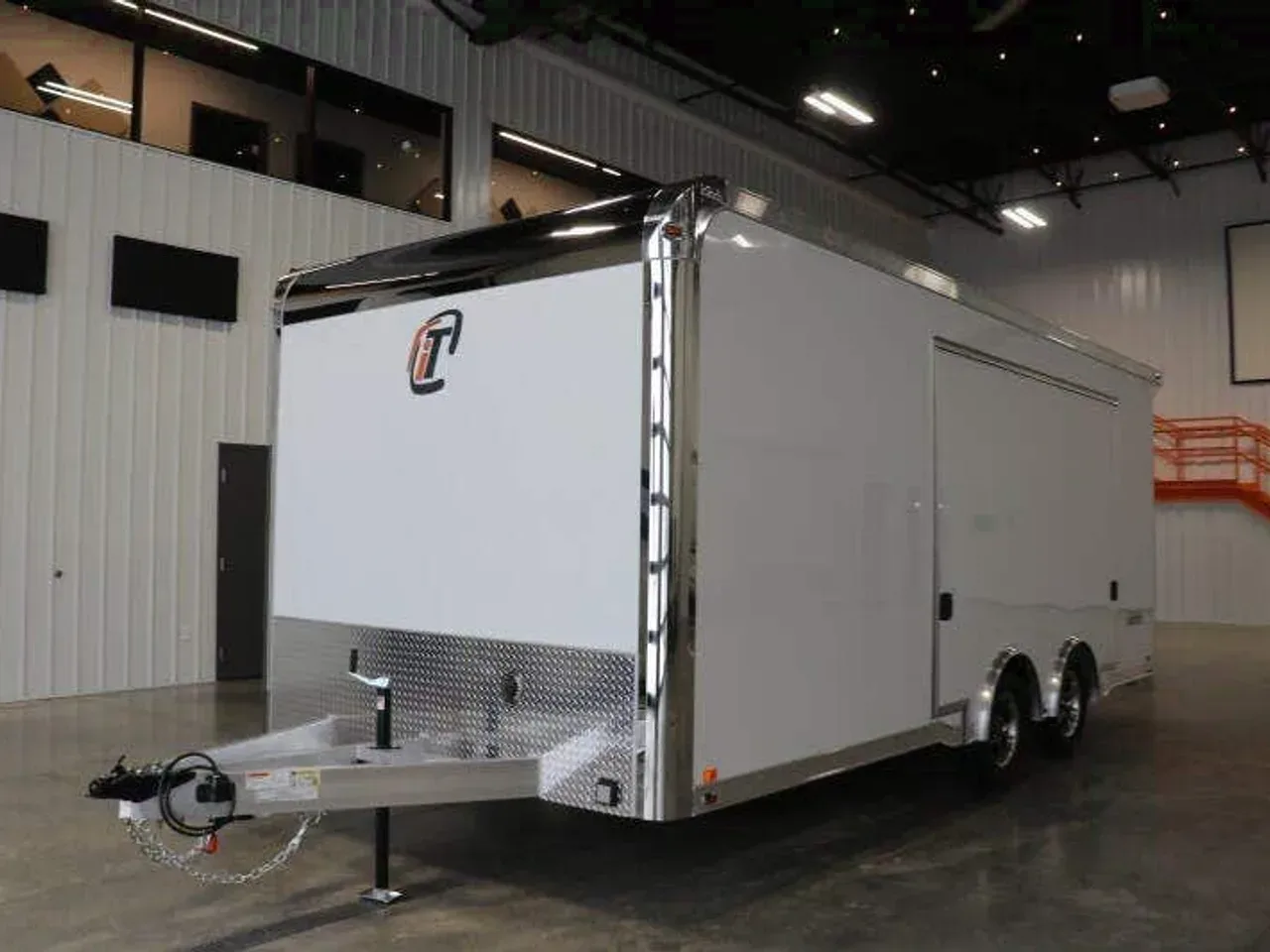 023463 ON ORDER - 2026 inTech All-Aluminum 8.5' x 20' Car / Racing Trailer Car Hauler Trailer