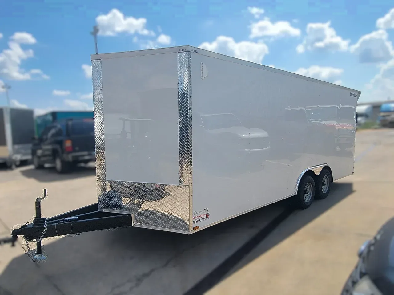 078671 - 2027 Miscellaneous QC Enclosed Car Hauler Trailer 8.5' x 20' x 7' Car Hauler Trailer