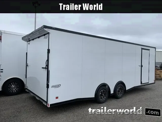2022 Bravo Silver Star 8.5x24 Aluminum Enclosed Car Trailer - Make An Offer!