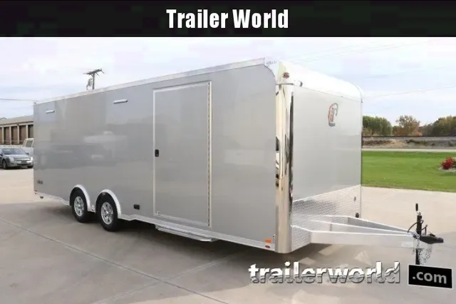 Premium 2025 inTech 8.5x24 Aluminum Enclosed Race Trailer