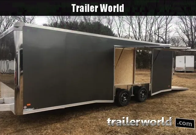 2022 Bravo 8.5x24 Silver Star Aluminum Enclosed Car Trailer - Make an Offer!