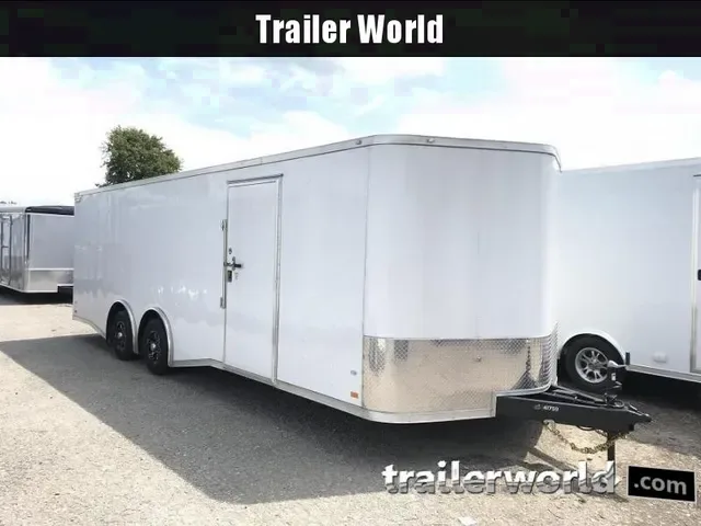2025 Covered Wagon 8.5x24 Spread Axle Enclosed Auto Trailer