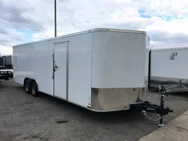 2025 Covered Wagon 8.5x24 V-Nose Enclosed Auto Trailer