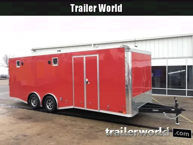 2025 Covered Wagon 8.5x24 Spread Axle Race Trailer - Make Offer!