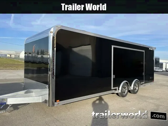 2025 inTech 8.5x24 'Lite' Auto Trailer with Escape Door - Black - Make Offer