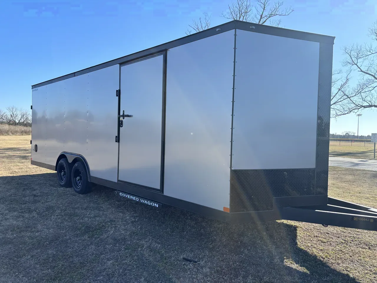 106842 - 2026 Covered Wagon 8.5' x 24' x 7' Car Hauler Car Hauler Trailer