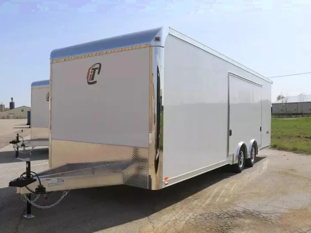 020812 AVAILABLE TO ORDER - 2026 inTech 8.5' x 24' Show Car Trailer with Escape Door Car Hauler Trailer