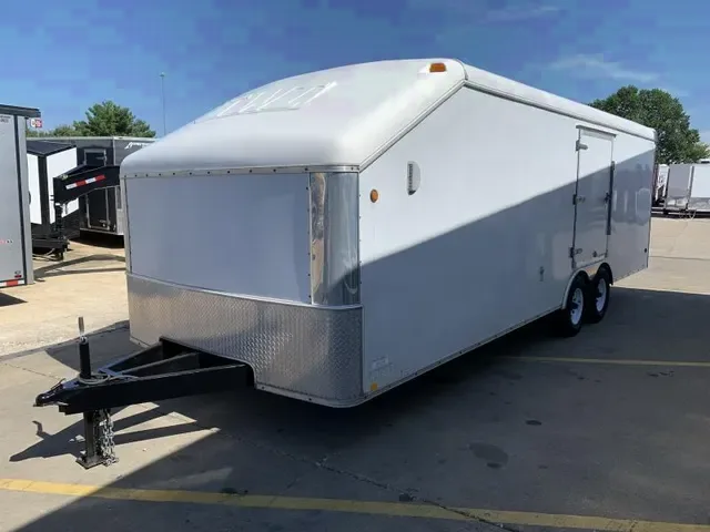 2009 United 8.5x24 Enclosed Auto Trailer with Escape Door