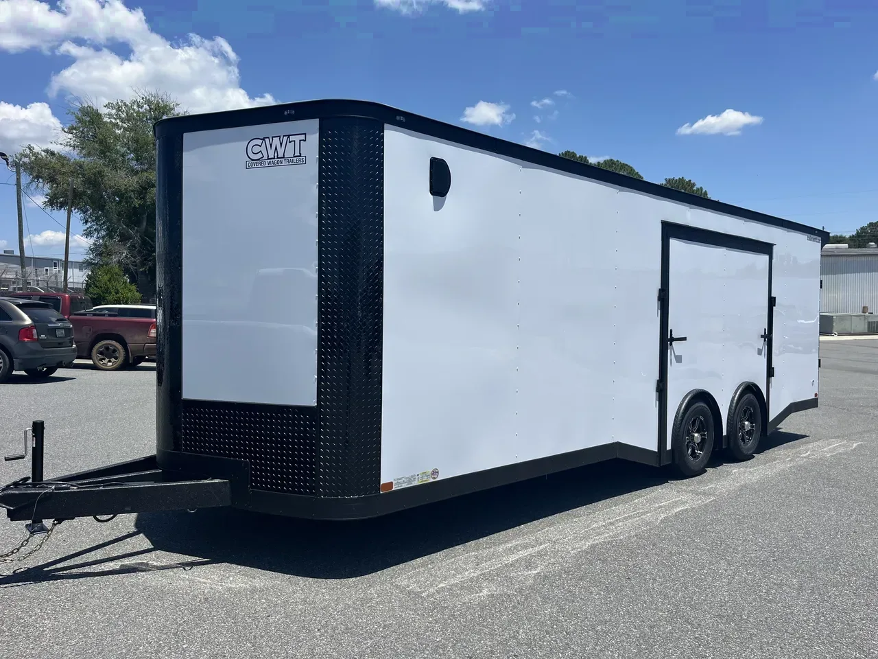 109516 - 2026 Covered Wagon 8.5' x 24' x 7' TA Car / Racing Trailer Car Hauler Trailer