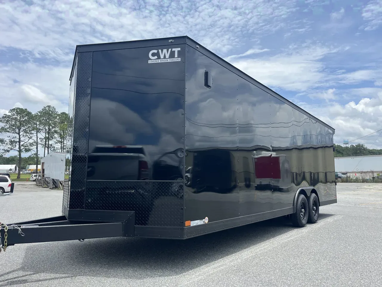 110023 - 2026 Covered Wagon 8.5' x 24' x 7' TA Car Hauler Car Hauler Trailer