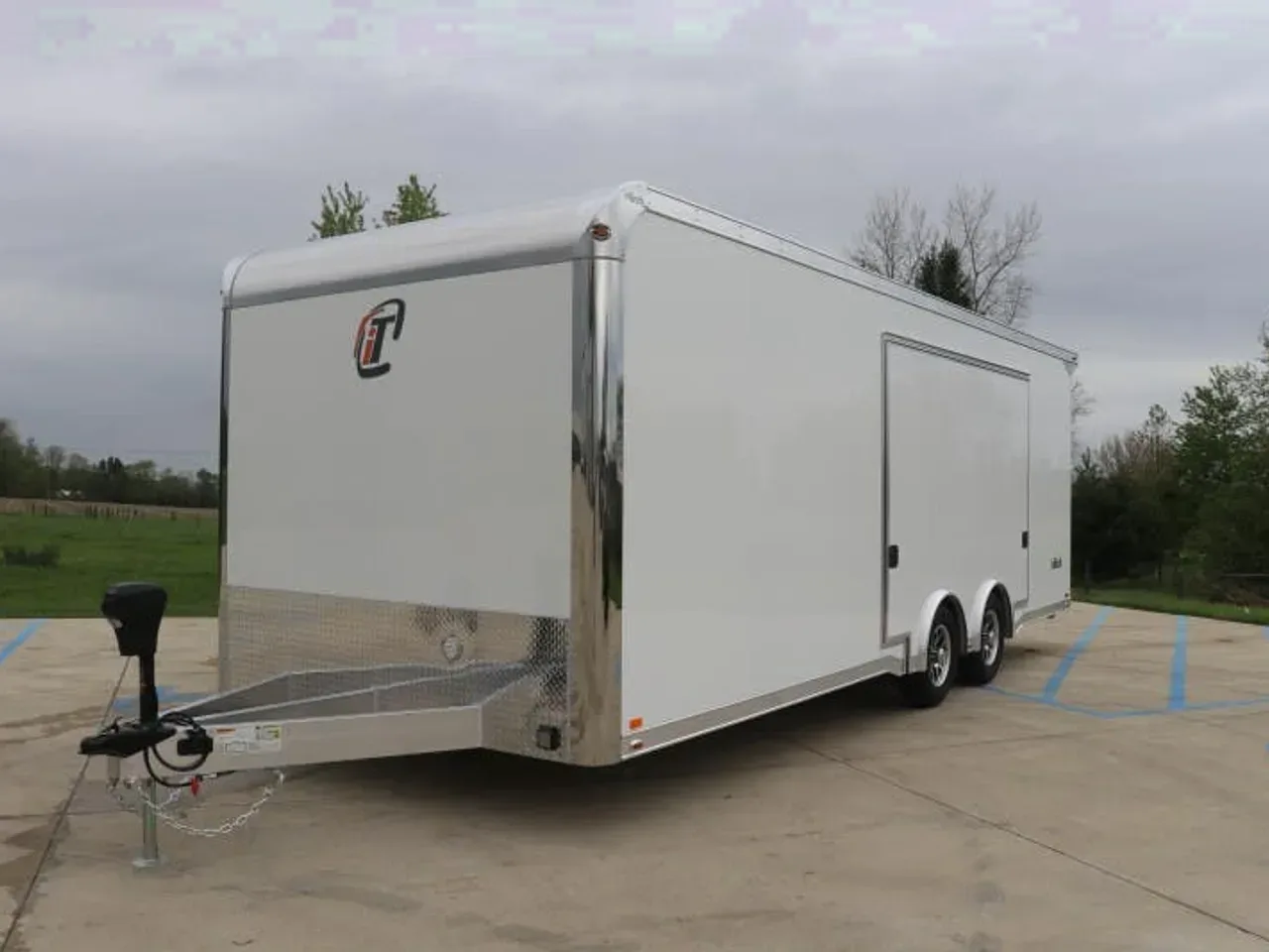 023558 - 2026 inTech 8.5' x 24' Car / Racing Trailer Car Hauler Trailer