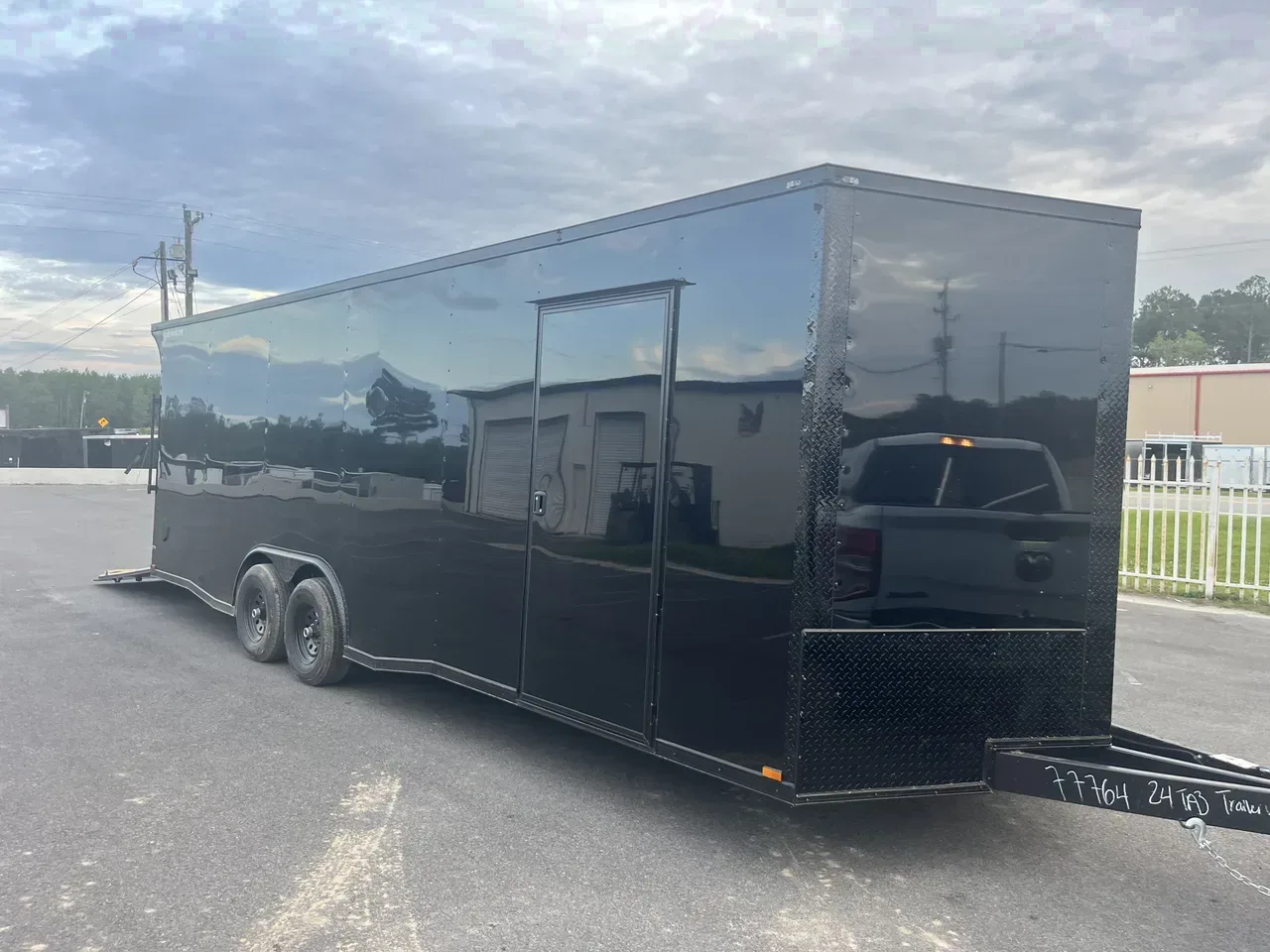 077764 - 2026 Miscellaneous 8.5' x 24' Tandem 5200# Axles Blackout Car Hauler Car Hauler Trailer