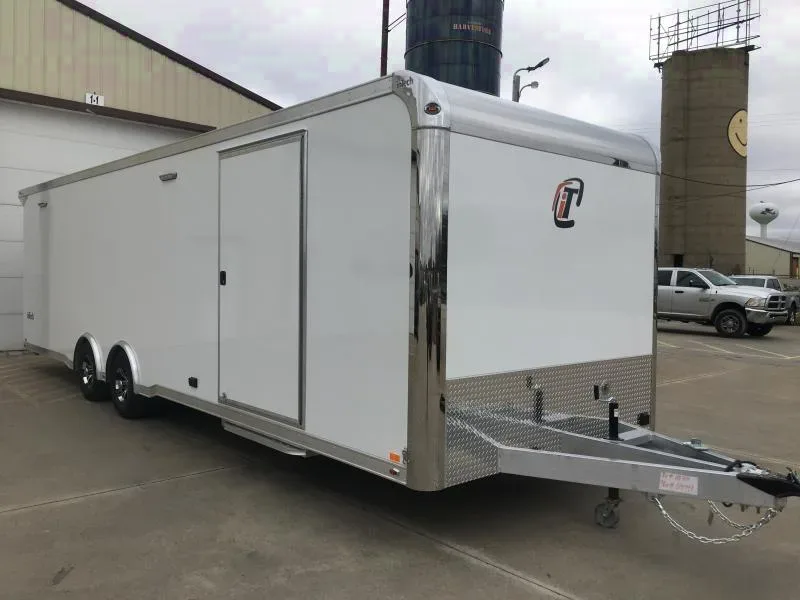 2025 inTech 8.5x28 Enclosed Auto Trailer w/ Escape Door