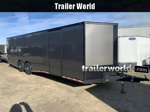 2025 Covered Wagon 8.5x28'TA Enclosed Car Hauler - Make Your Offer!