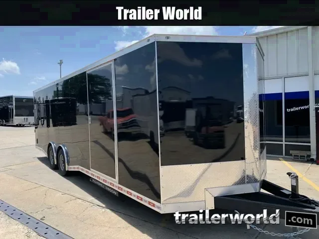 2025 Covered Wagon 8.5x28 Tandem Axle Enclosed Auto Trailer