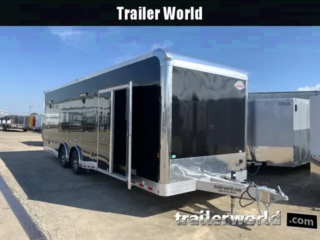 2025 Cargo Mate Eliminator 8.5x28 Aluminum Race Trailer - Make Offer