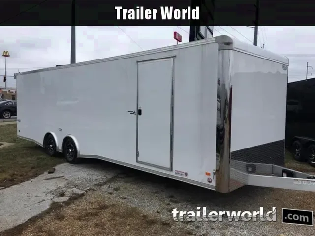Make an Offer: 2023 Bravo Silver Star 8.5x28' Aluminum Race Trailer