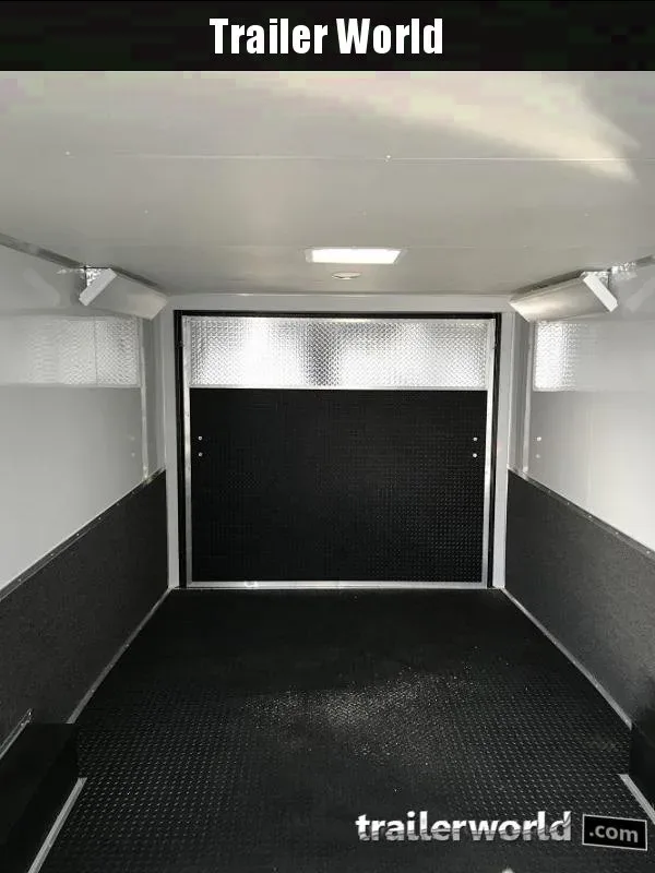 2025 Continental Cargo 8.5x28 Race Trailer - White