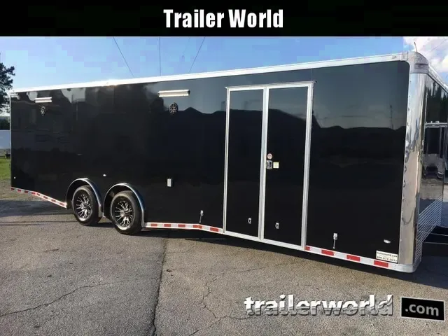 2025 Covered Wagon 8.5x28 Racing Enclosed Car Trailer - Make Offer