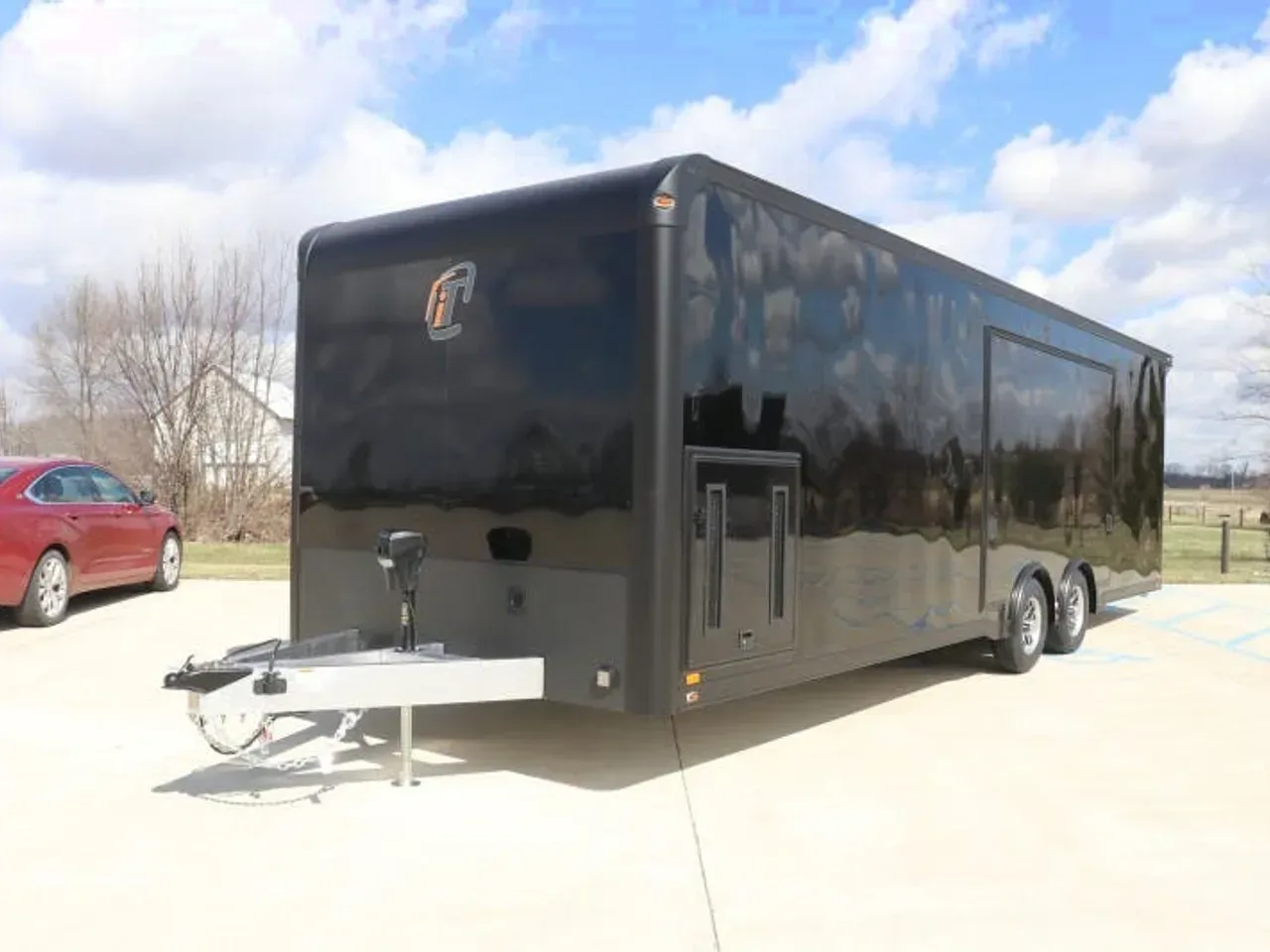 023073 ON ORDER - 2026 inTech Aluminum 8.5' x 28' Car / Racing Trailer Car Hauler Trailer