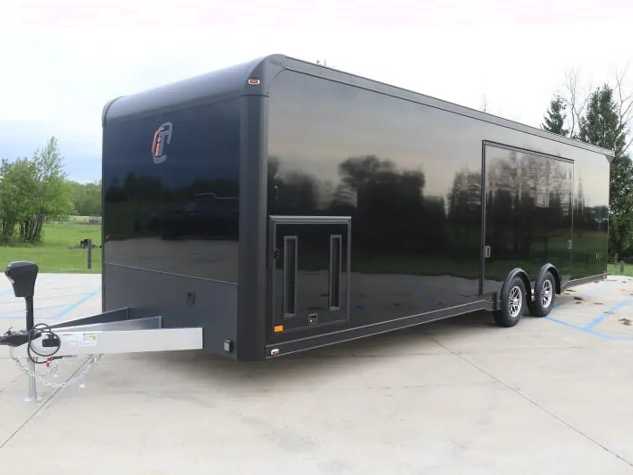 023587 - 2026 inTech Aluminum 8.5' x 28' Car / Racing Trailer Car Hauler Trailer