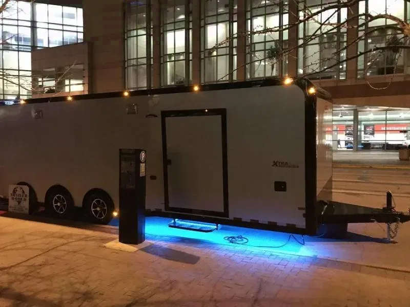 2025 Sundowner 32' Enclosed Race Trailer with Bath Package