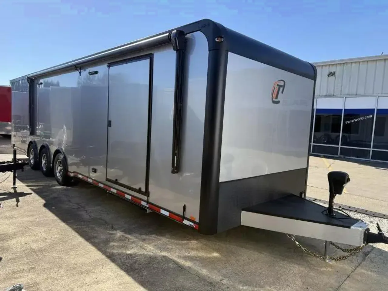 022770 - 2026 inTech 8.5' x 32' Tri-Axle Car / Racing Trailer Car Hauler Trailer